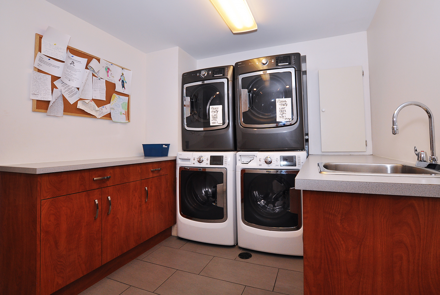 Laundry room at Munro Centre.