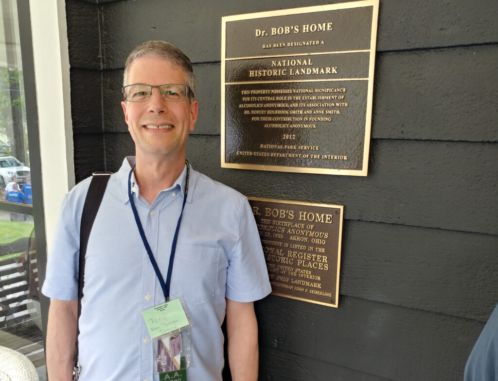 Tony at Founders' Day