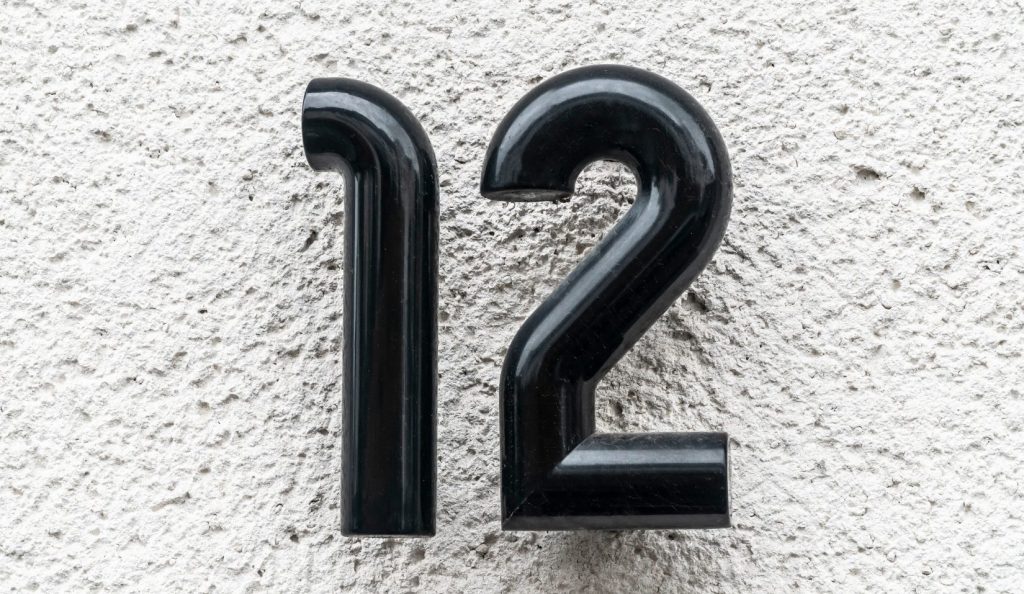 photo of number 12