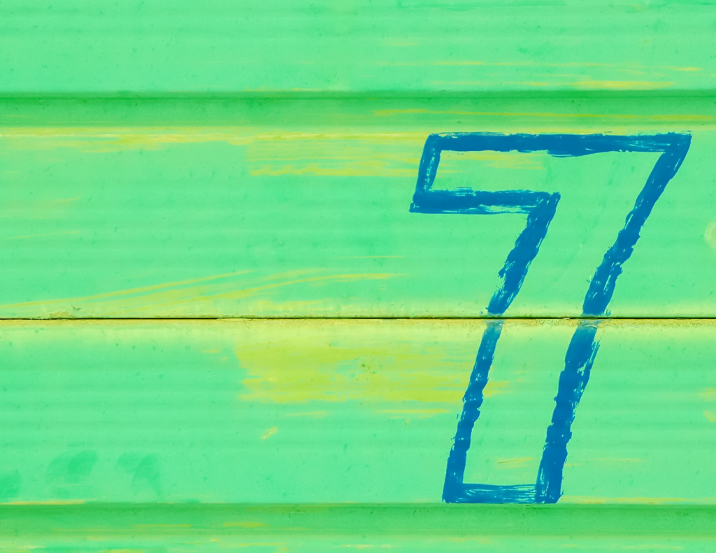 The number 7