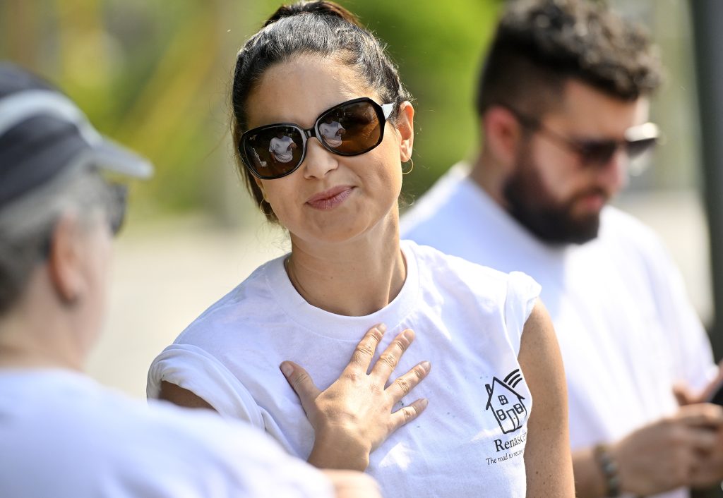 Leah at Renascent Road to Recovery Walk/Run