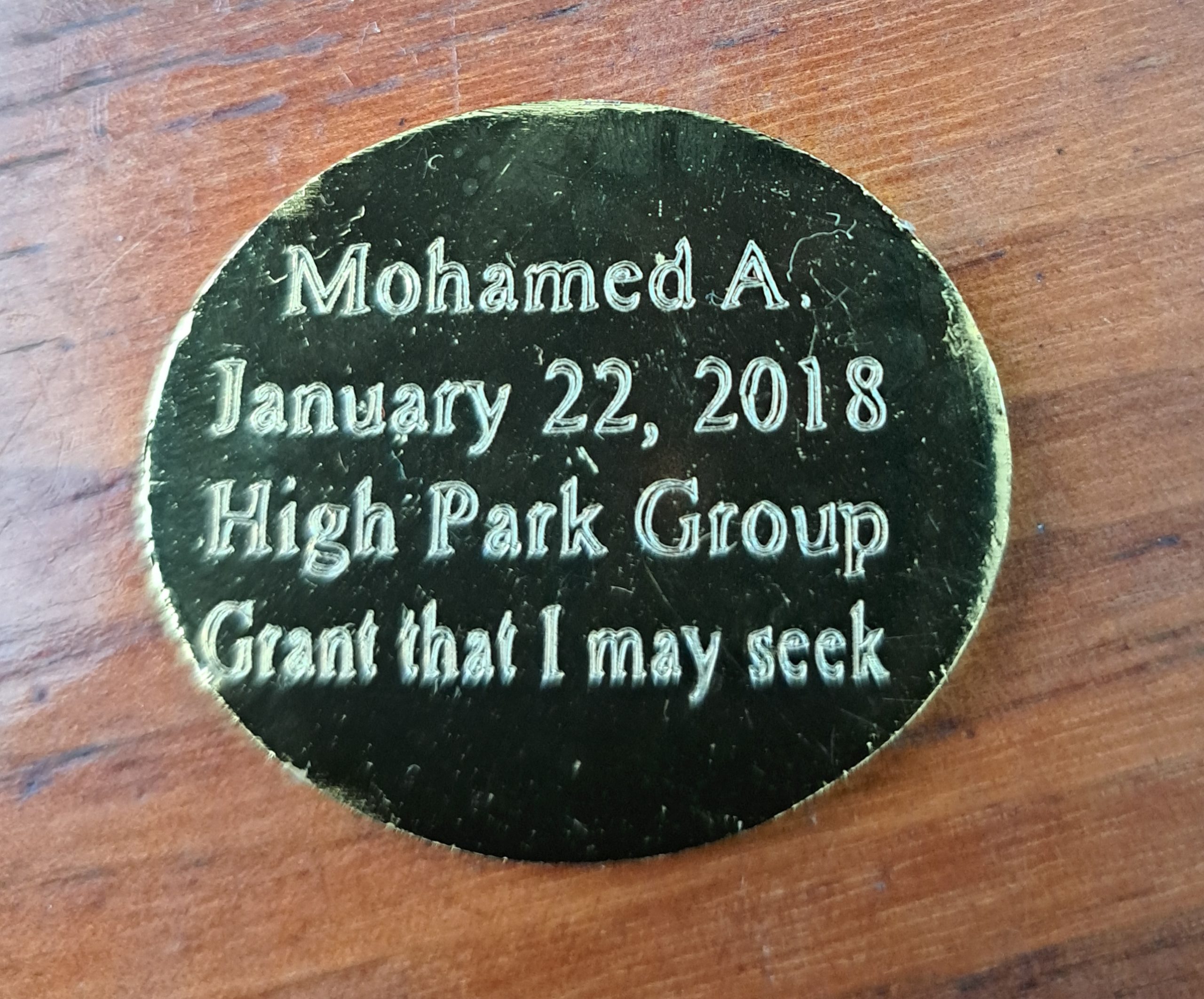 Mohamed's Medallion