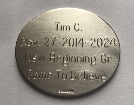 Tim C., Medallion 2014-2024