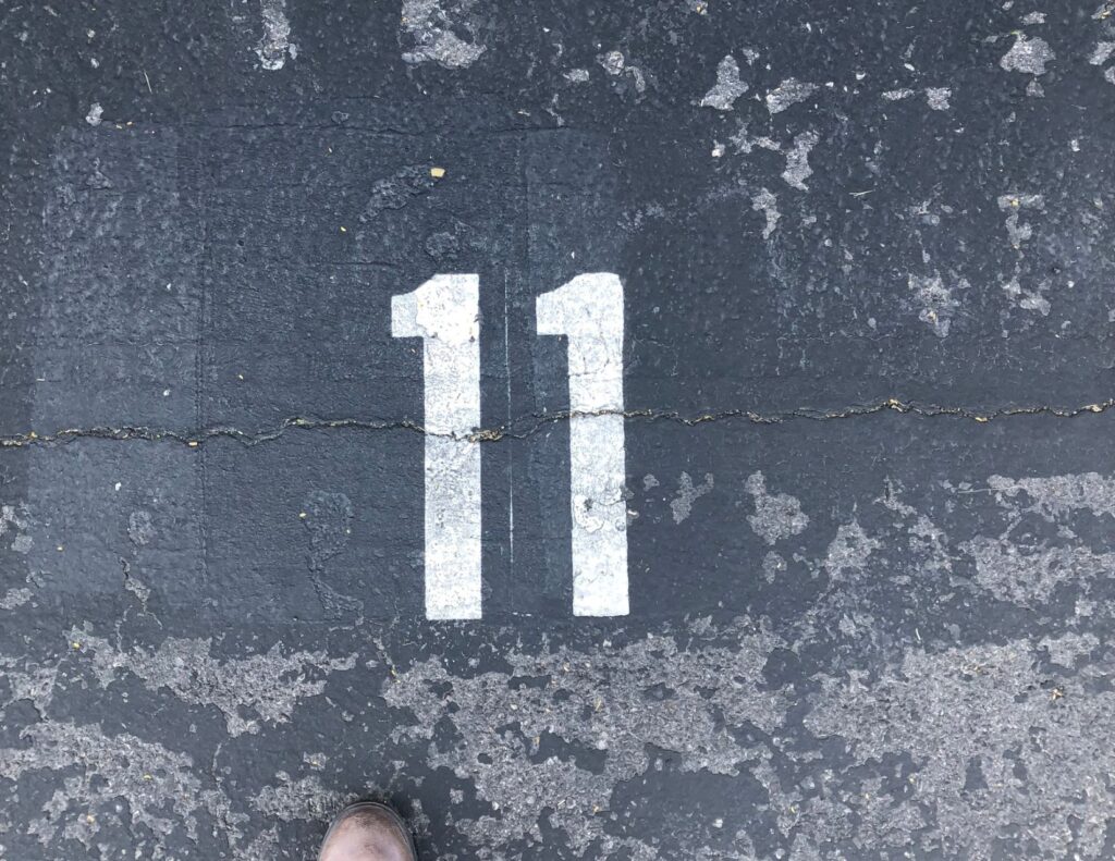 The number 11